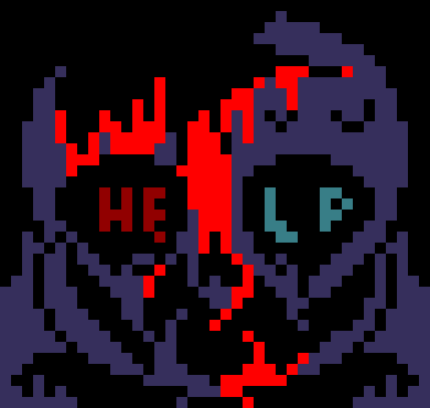 [7ce906] *(All you could do... is watch as they got murdered over and over again.) -HorrorTale Sans