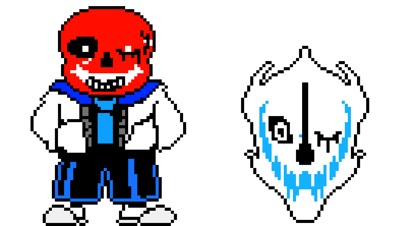 [886ac3] Lost!Sans and his blaster