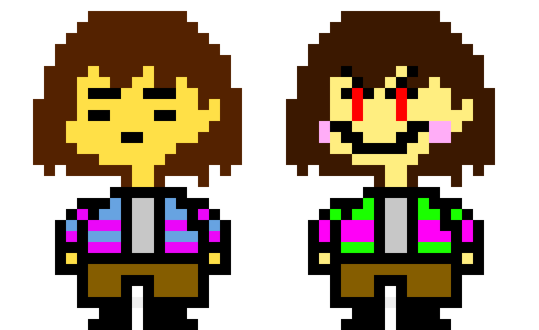 [3f8e5a] UC Frisk+Chara