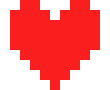 [16d02a] Undertale Heart Sprite