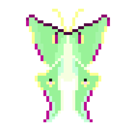 [ccc8fa] Luna Moth (2)