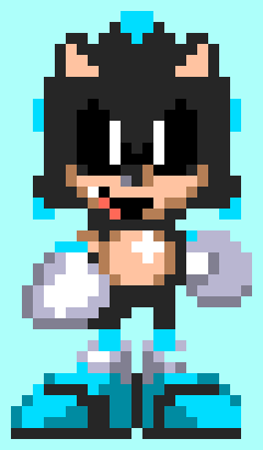 Sonic 3 Sprite ("Neon" My Custom Character)