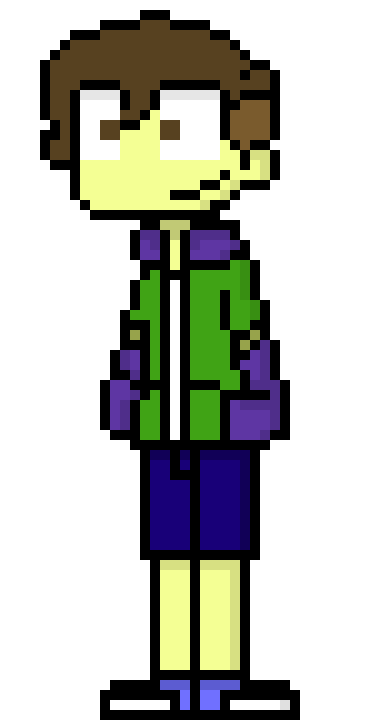 [4793a2] -takes tape recorder out of pocket- this is the...75th test of the DT injector...test subject: flowey...-takes flowey out of his pot and puts him in the machine- now stay very still...