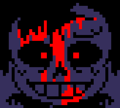 [7ce906] *(He'd appear in the middle of the room, with a bag of food.) That was easier than I thought. -HorrorTale Sans