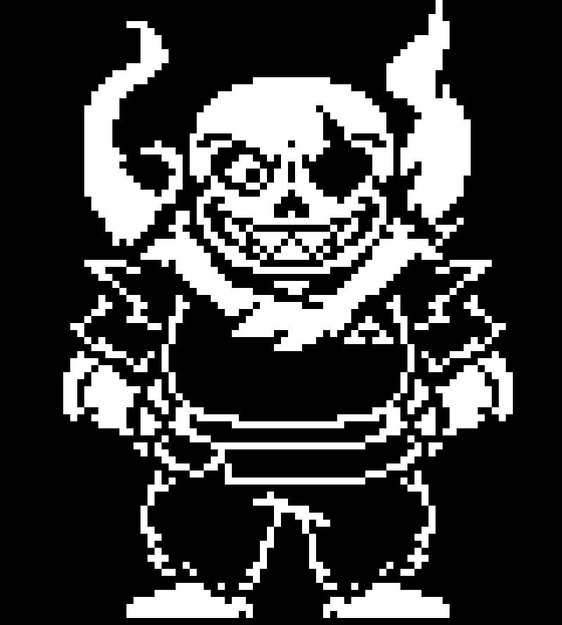 -walking around looking for swapfell papyrus- -swapfell!Sans 