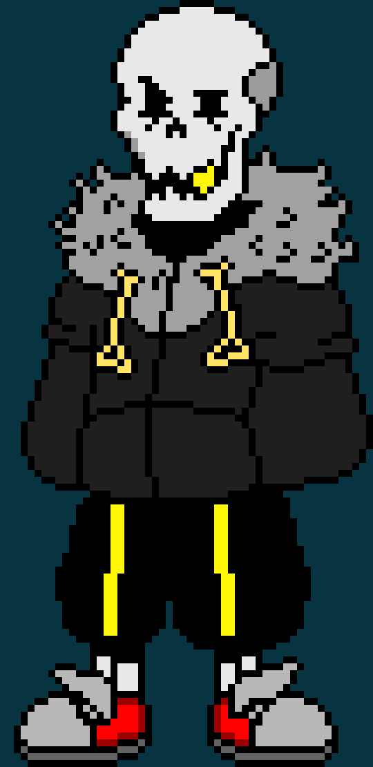 TS! Fellswap Papyrus Battle Sprite