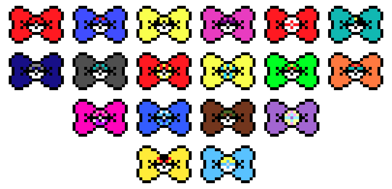 [9664c4] Pokemon Bows