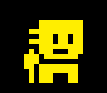 Here's a random TOMB OF THE MASK character. Free to use.