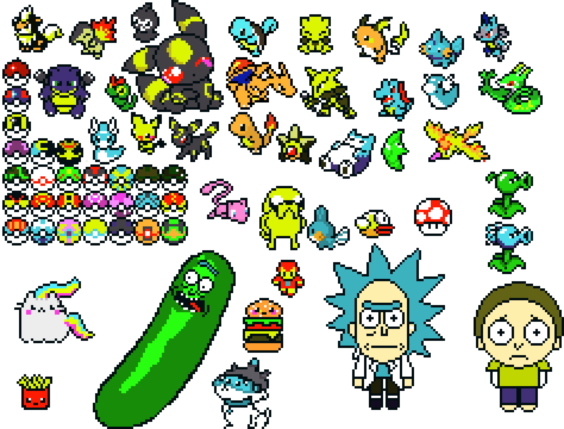 [9664c4] RANDOM PIXEL ART