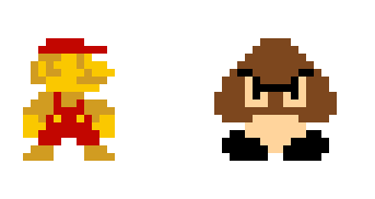 [9664c4] Mario and a Goomba