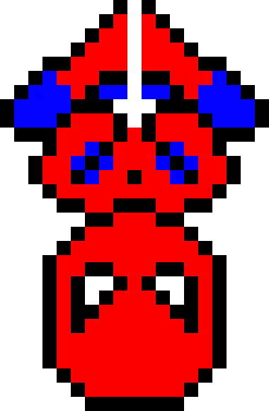 [4a3fe4] Spider-Man Pixel Art