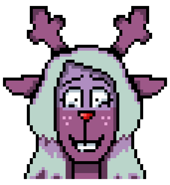 [4caeb9] Noelle Terrified Face Coloured(Light WorldAlt)