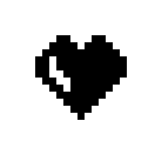 [3b9b34] Pixel heart