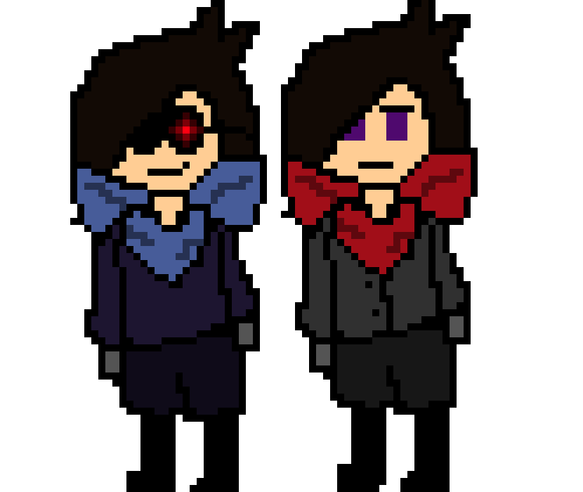DT! Shadow (Right) Megalovia (Left)