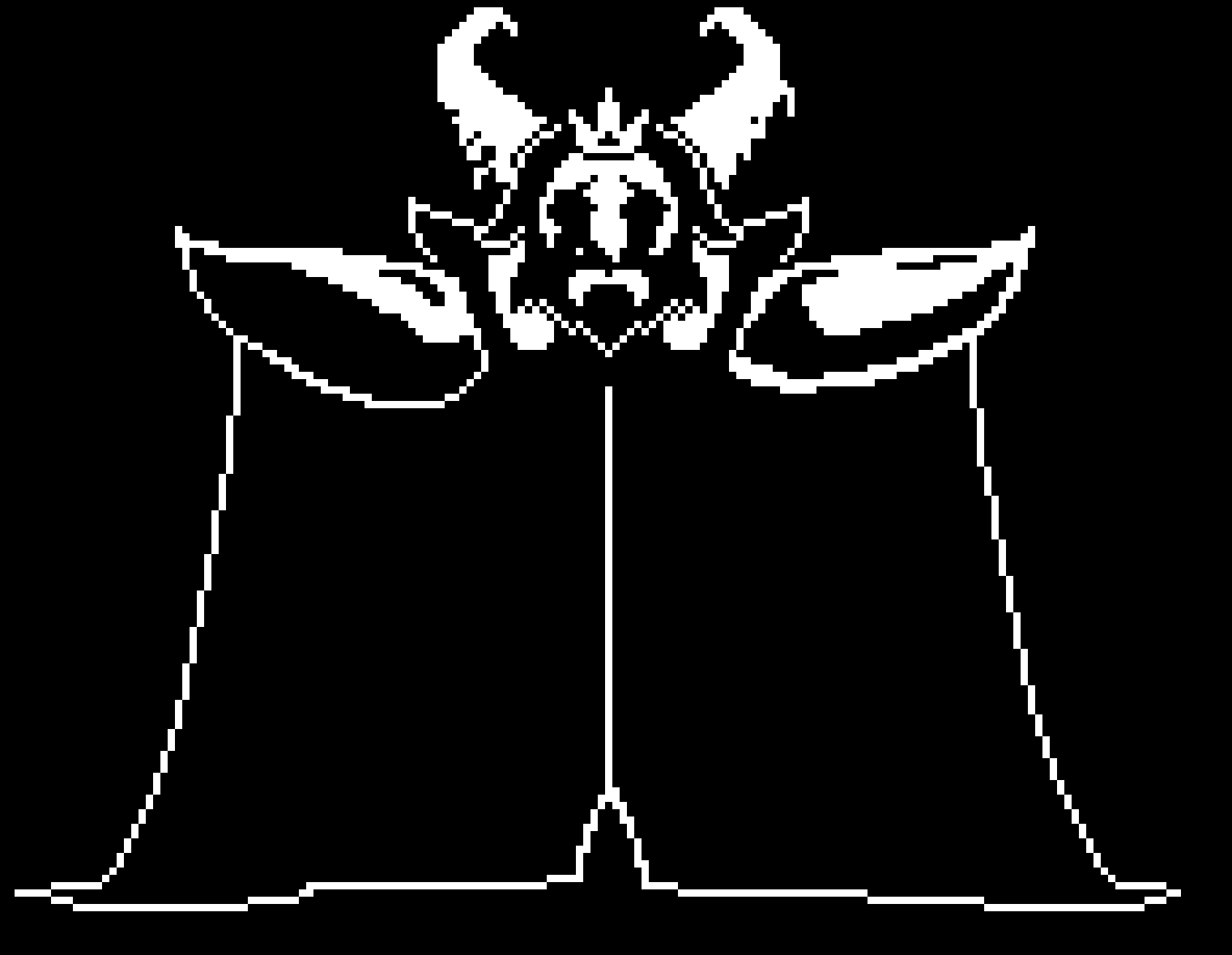 [efe671] UnderTale Asgore Battle sprite