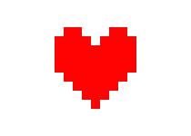 [b9a36c] Undertale soul sprite