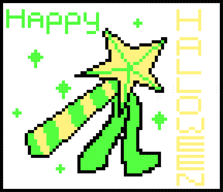 [9664c4] Happy Halloween Wand