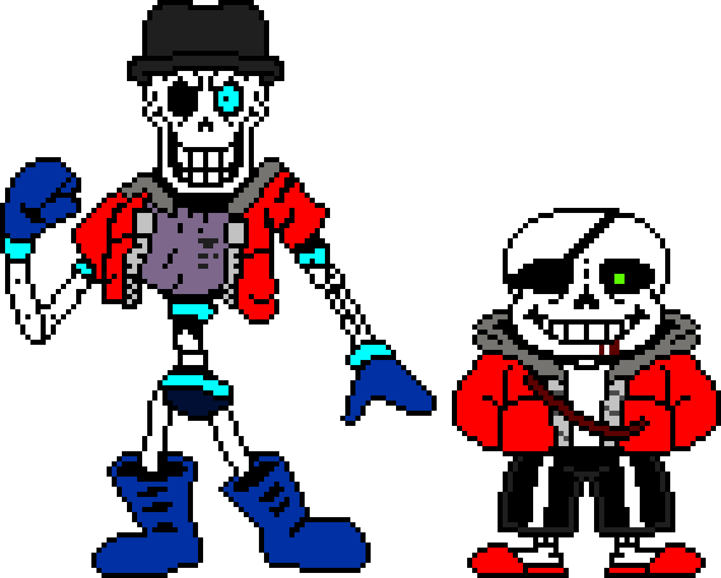 Disbelief PeterPlay19 (OC) Phase 3 Battle Sprite. (With RealFoxySonic)