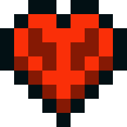 [07028e] Minecraft Hardcore heart