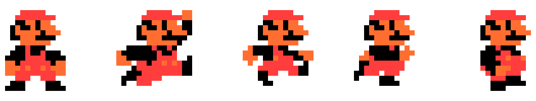 [c7c89d] Custom Mario Sprites.