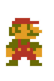 [760aaa] Super Mario Bros Original Sprites Part 1