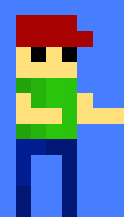 [9664c4] Guy (Green shirt, jeans)