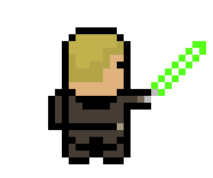 [f802c9] Luke Skywalker right swing template for characters