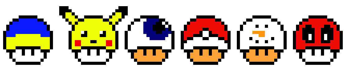 [9664c4] MY MARIO MUSHROOMS