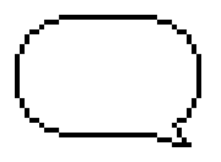 [d42d35] speech bubble round