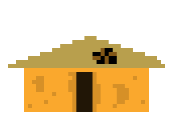 [9664c4] Aztec hut
