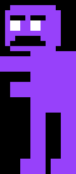 [4076f0] no. the walls of the restroom have red stripes on the walls...we kept the bucket in the ceiling...it's leaking...-very convincing- -William afton (cleetus) 