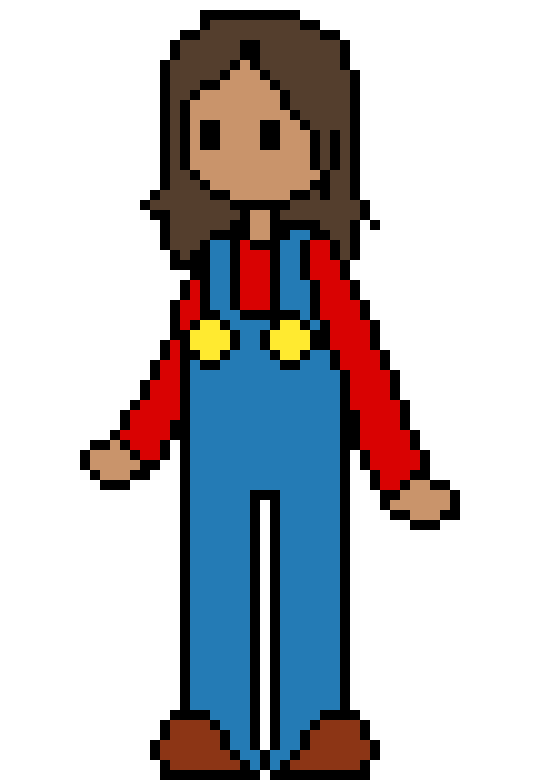 [3a051b] pixel portrait!