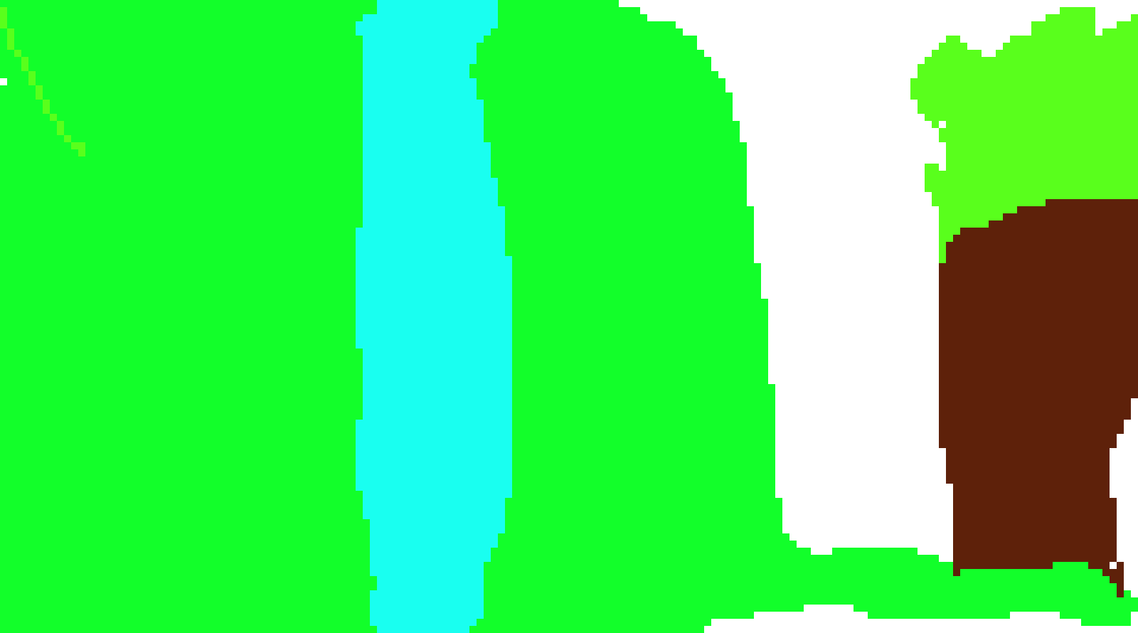 [209ee5] Pixel landscape