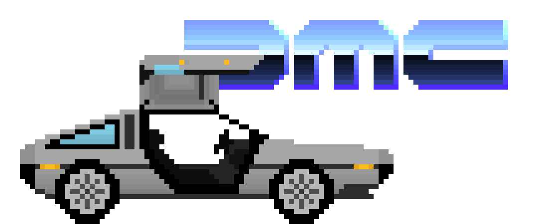 [9664c4] DMC-12 DeLorean (Doors Open with DMC Logo)
