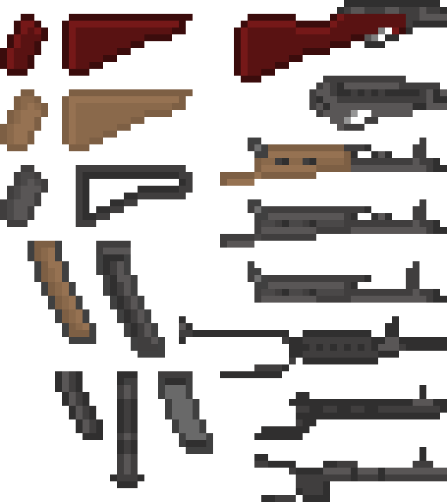 [9664c4] Weapon Creation Sprites