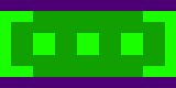 [1931b0] -the balls after succeeding shoot green lazers at the emblem- 