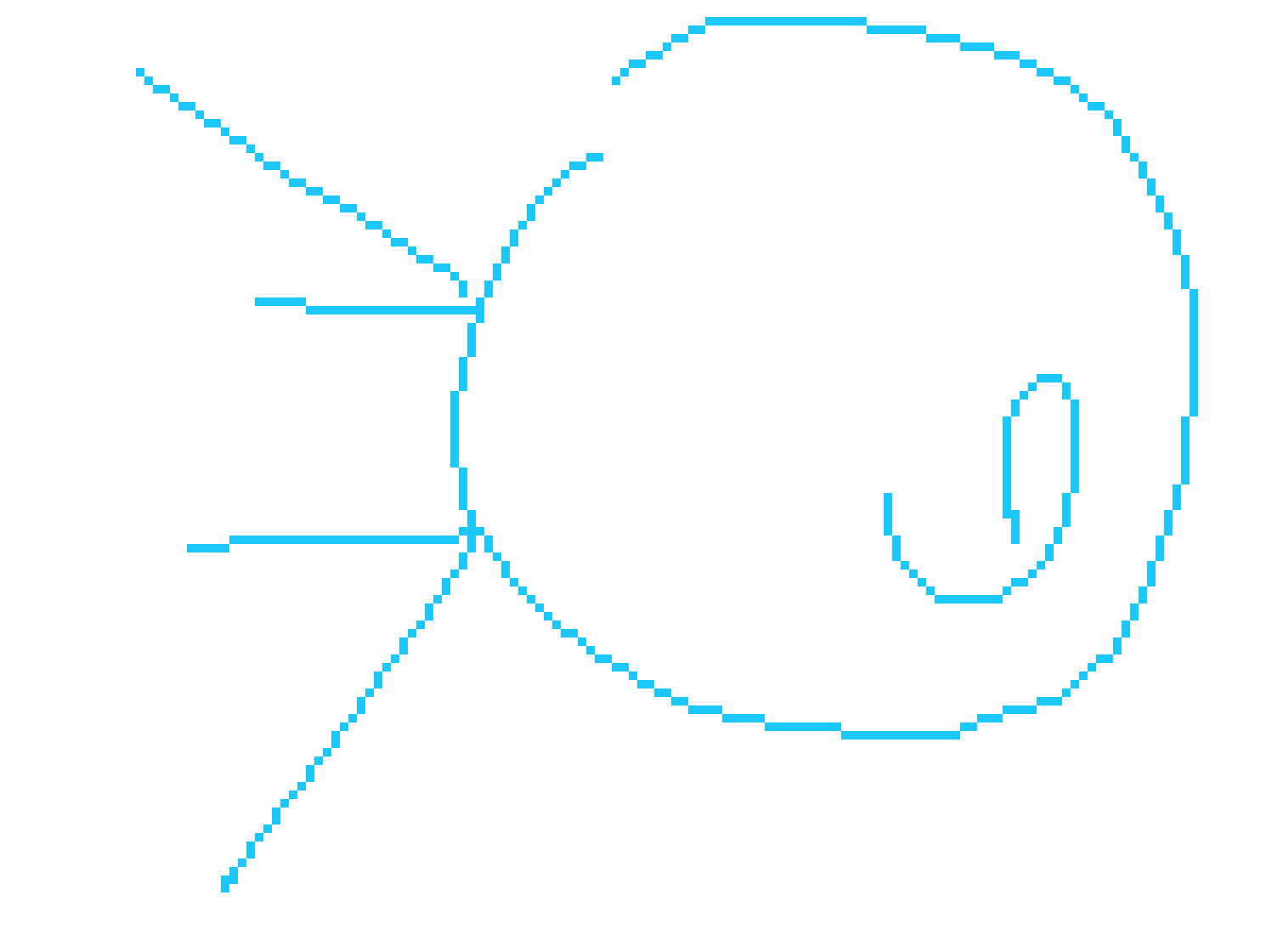 [bce8e5] some basic keybinds include p - pencil, l-line, f-fill, e-eraser, s-color selector.