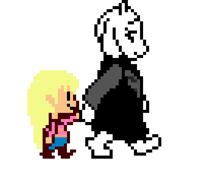 [9664c4] Toriel and random Fallen human