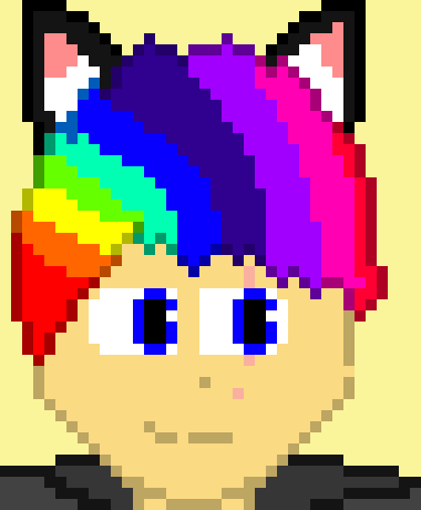 [401102] ((he was in a car accident and is partially blind in his right eye))-toddler rainbow