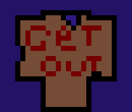 *A sign appears in PAM near a forgotten forest*