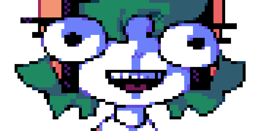 [8426a8] i was 12 and drew pixel art furries as my first experience online w strangers
