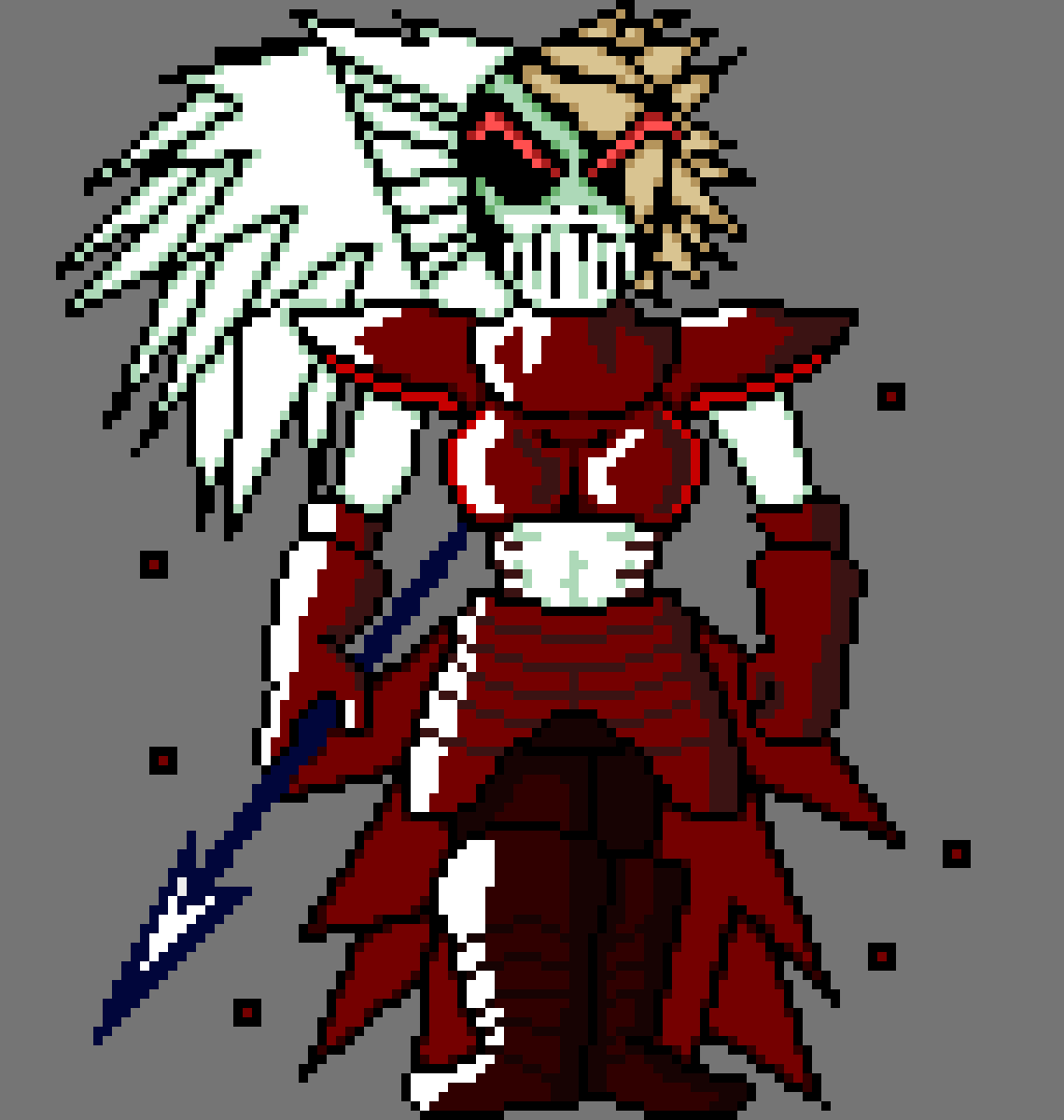 [4c6cb4] horrortale undyne