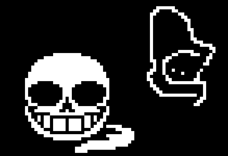 [214f23] I haven't drawn a sans here in a while, and it shows.