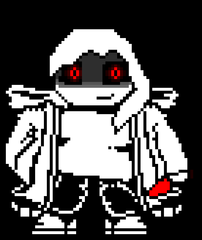 a smol gorl who's capable of summoning daggers and energy
