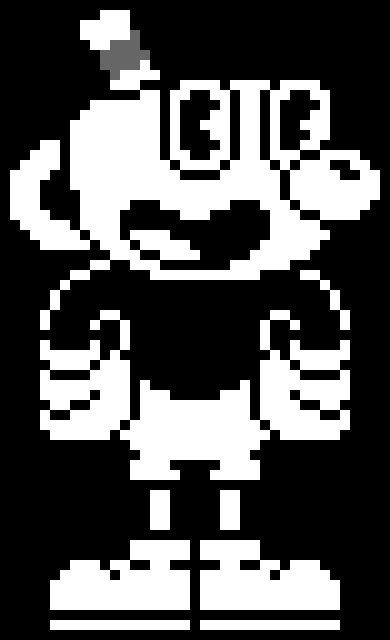 [9664c4] Mugman UnderTale Sprite
