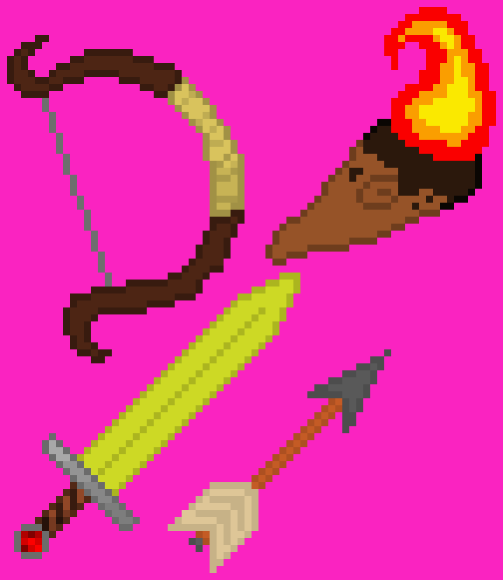 [9664c4] Weapons & Items