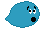 [9664c4] Cute Blue Ghost