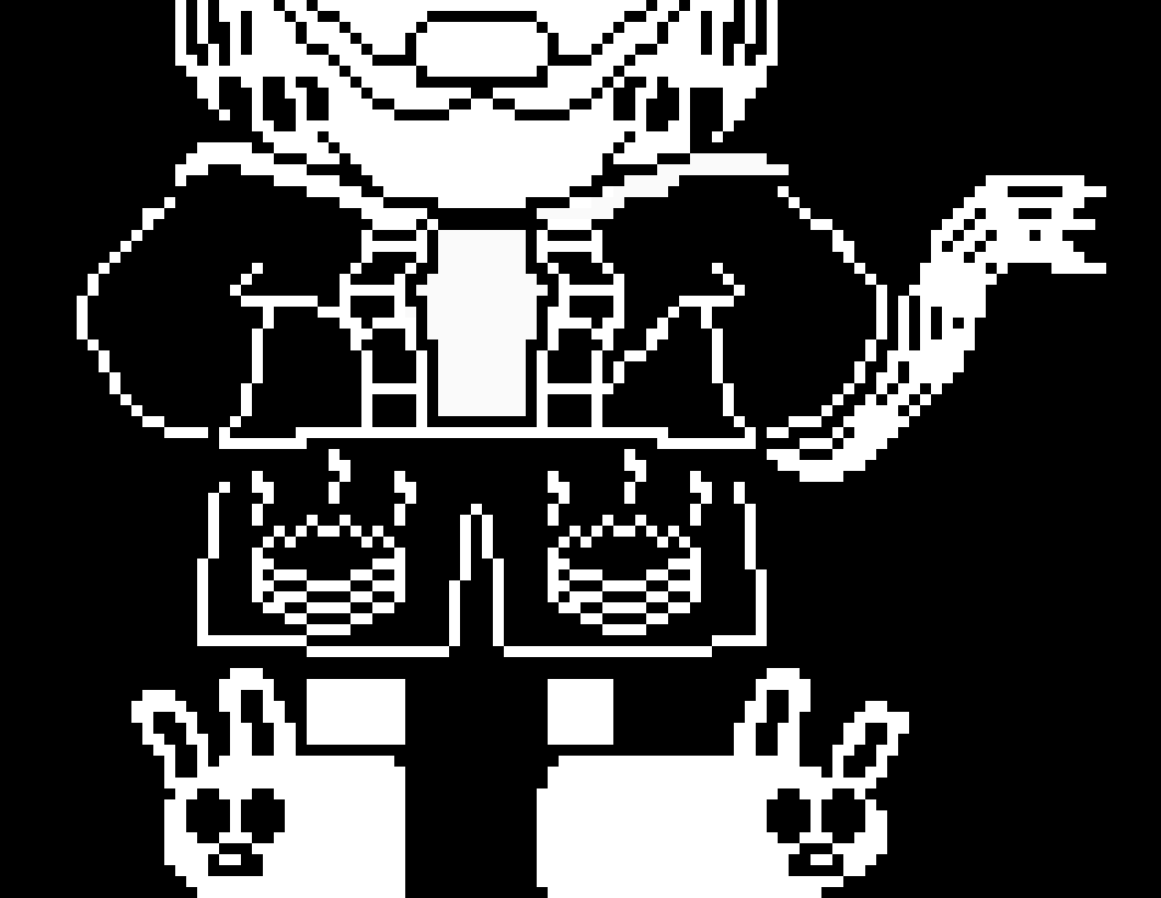 [88c0e4] Garfield the cat in sans mode