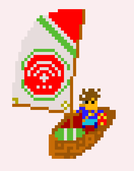 [9664c4] Oceanhorn Boat.