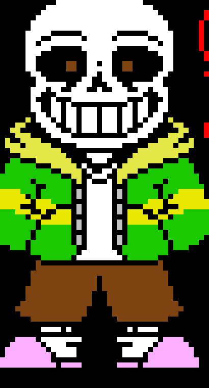 [d46952] StorySpin Sans my soul is back i'm sans again I don't have to be evil anymore